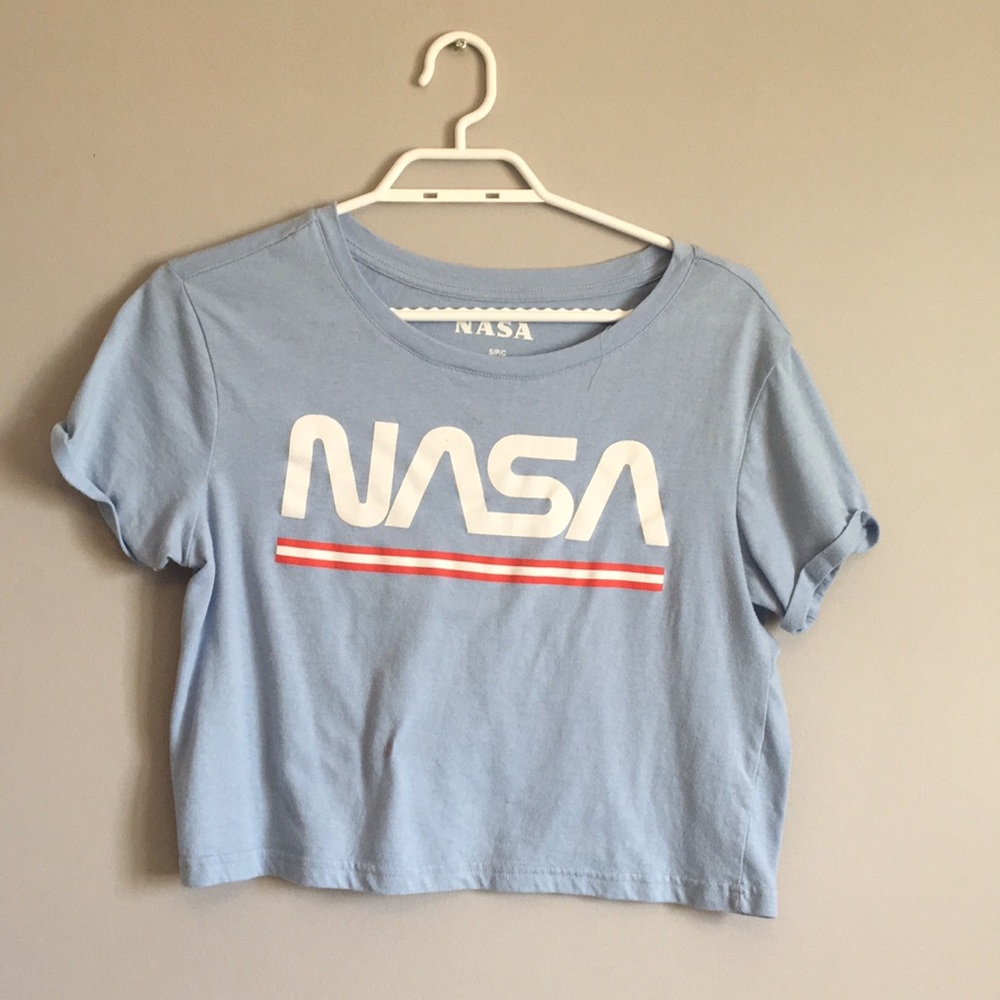 NASA Cropped Tee